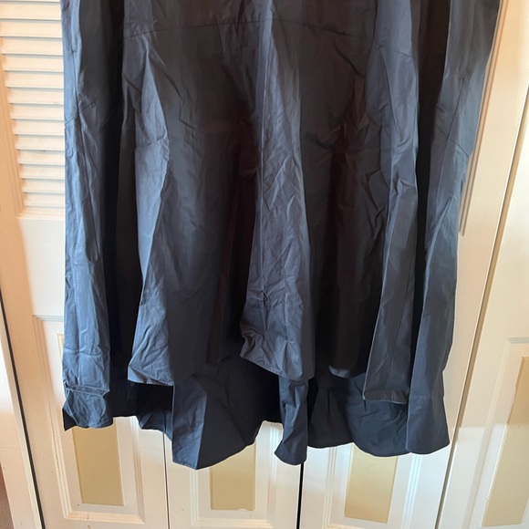 Marina Renaldi sport black short sleve high low dress. Measures 28.5” PTP - Picture 2 of 8